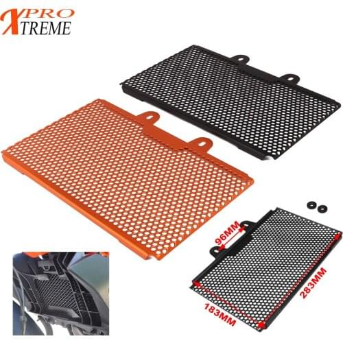 Motorbike Aluminum Alloy Radiator Guard Protection Cover Grille Protector For KTM Duke 390 DUKE390 2017-2018 2017 2018 17-18