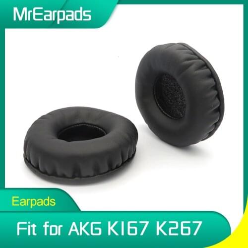 MrEarpads Earpads For AKG K167 K267 Headphone Headband Repalcement Ear Pads Earcushions Parts