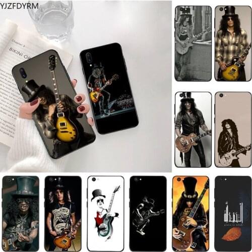 Rock music Slash guitars Soft Phone Case Cover For Vivo Y91c Y17 Y51 Y67 Y55 Y7s Y81S Y19 V17 vivos5