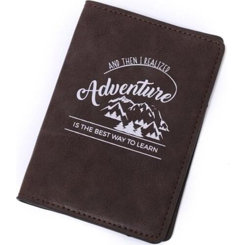 ANKUCOO Leisure Passport Cover Card Case Women Men Travel Credit Card Holder Travel ID&Document Passport Holder AN06