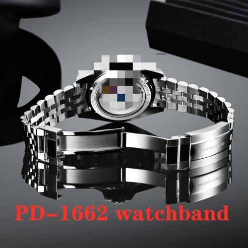 Metal Stainless Steel Band For PAGANI DESIGN Watch Band Bracelet rubber 20mm watch strap Watch Bands for Watch Silica gel strap