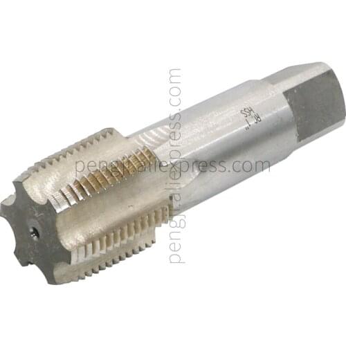 RC 1 " -11 BSP 55 Degree Pipe Thread HSS Tap, Tapered Pipe Thread Tap Used for Conventional Machine Tapping or CNC Tapping