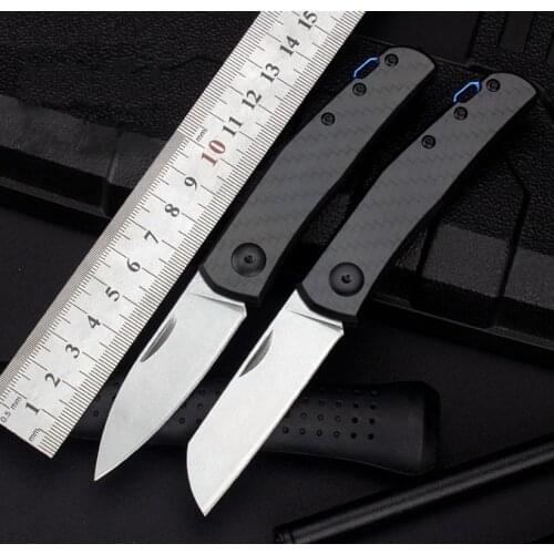 ZT Knife 0230 ZT0235 Folding D2 Blade CNC Carbon Fiber Handle Pocket Tactical Knife Hunting Fishing Knives EDC Tools