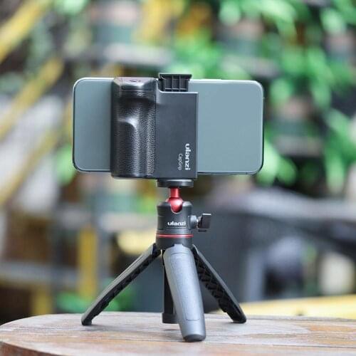 Smartphone Selfie Booster Bluetooth Handle Grip Photo Stablizer Holder Shutter Release 1/4 Screw Durable Phone Camera Stand