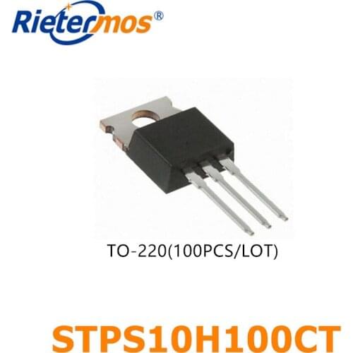 100PCS STPS10H100CT PS10H100CT PS10H100 TO-220 ORIGINAL