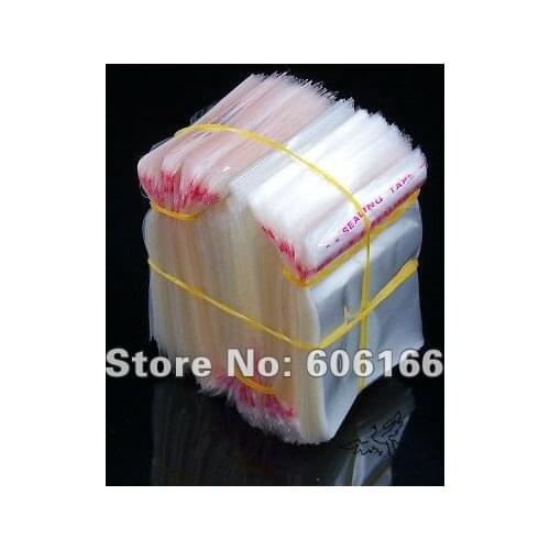 3000pcs/lot 4*6cm Plastic Packaging Bags Clear Self Adhesive Seal OPP Bag fit for Jewelry Rings
