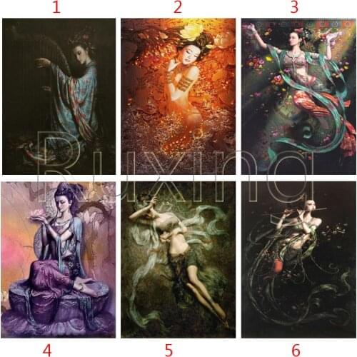 5D diy Drill diamond painting Cartoon Dance Rhinestone cross stitch diamond embroidery Painting Handmade home decoration