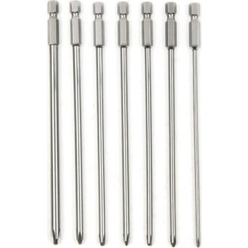7Pcs 200mm netic Drill Screwdriver Set Bits Screw Driver Screwdrivers Kit S2 Steel Cross Head Hand Tools