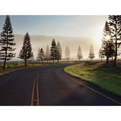 Canvas Size 5D Diy Diamond Painting Cross Stitch Kit Diamond Mosaic Embroidery " Landscape " Painting Square/Round Drill Gift