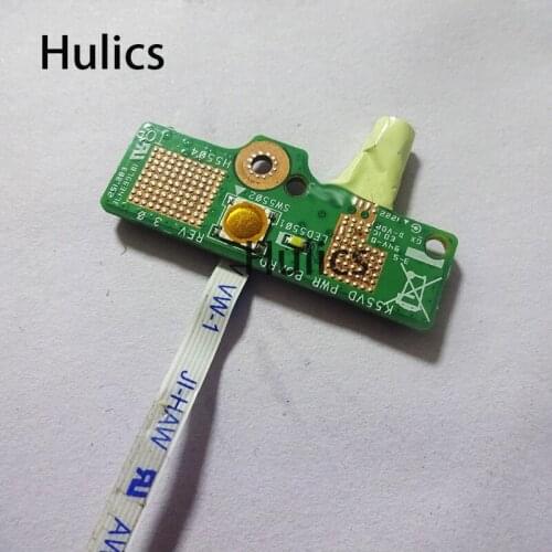 Hulics Original FOR ASUS K55 K55VD K55VJ K55VM Power Button Switch button BOARD With Cable