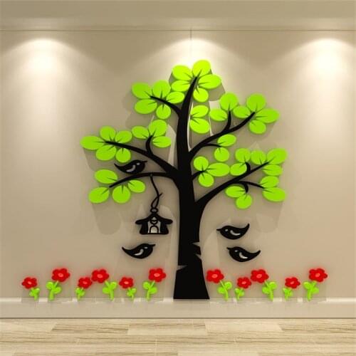 JIANING Wall Stickers Trees