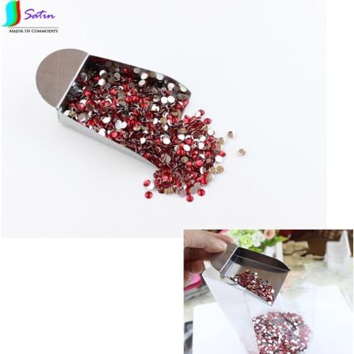 Mini Diamond Storage Funnel,DIY Diamond Painting Accessory Tool Mini Steel Dustpan S0017L