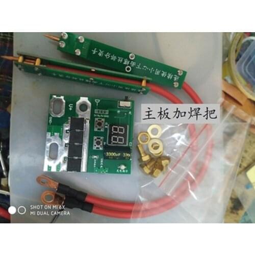 Multi-pulse automatic trigger energy storage spot welder control board for Fara capacitor lithium battery dedicated