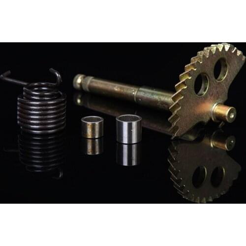 JIA Motor - High Quality Gear GY6 125 or 150cc Kick Start Gear Shaft Spindle With Spring 130mm Q