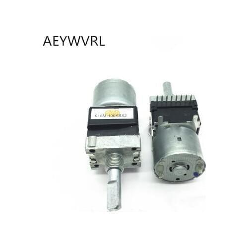Motor potentiometer RK168 type with motor potentiometer B100K double coupling lengt h 20MM motor drive type RK168 B100K
