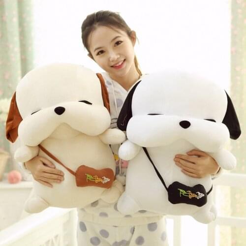 Cartoon stray dog plush toys Kawaii plush doll lovely stuffed animal pillow cheap plush toys for kids birthay gift