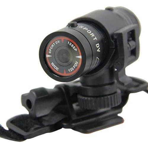New Mini Bicycle Camera 1080P Video Recorder Sports Cameras Waterproof Portable Camera Outdoor Helmet Camcorder Aluminium Alloy