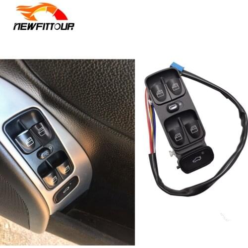 Electric Power Control Window Switch Front Left for Mercedes-Benz Class W203 C180 C200 C220
