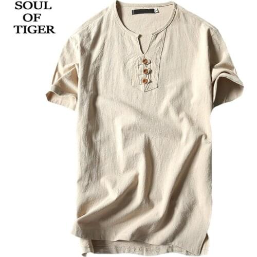 SOUL OF TIGER Oversized Men's T-Shirts