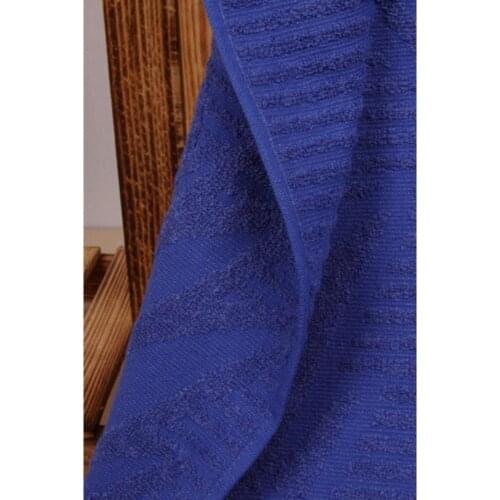 Navy Blue 100% Cotton 70x150cm Lettering Jacquard Beach Towel Tufted Stripes Super Absorbent Shower Bath Hammam Sauna Beach 2021