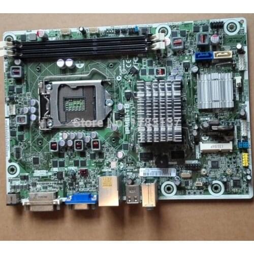 Test before shipping H61 LGA 1155 19V DC system mainboard for IPM61-TB 712291-001