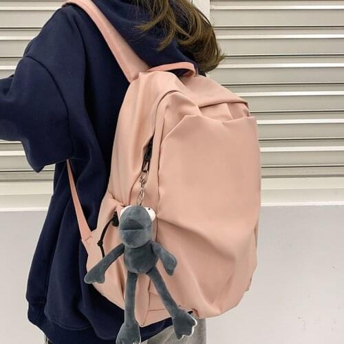 Student Bookbags Large Capacity Travel Backpack Female Schoolbag Casual Shoulder Bag 2022 Waterproof Nylon Women Backpack