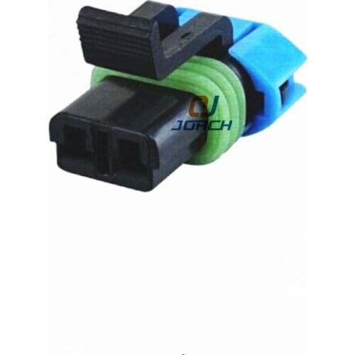 10 sets 2pin GM Delphi 2 Way Female Sensor Plug Auto Car fan plug Connector 15300027