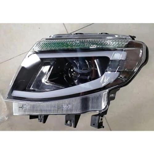 2pcs 2012-2015 T6 ranger pickup LED headlight assembly HID lens source for old ranger