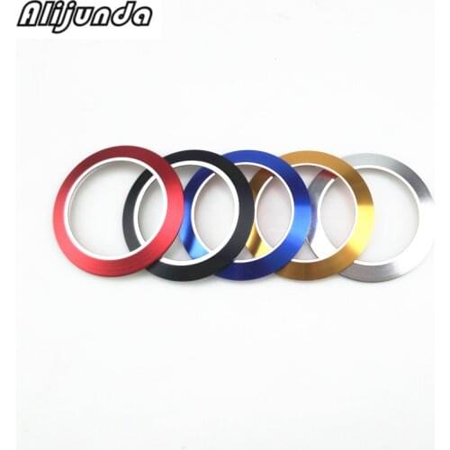 5 color cigarette lighter decoration decorative ring sticker for Chevrolet Cruze sedan hatchback 2009-2013 auto accessories