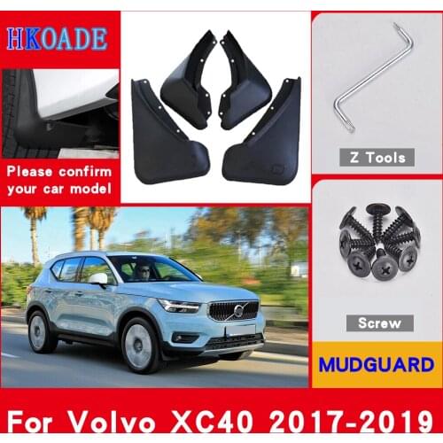 Car Fender Mud Flaps For Volvo XC40 2017 2018 2018 Mudguards Splash Guards Fender Mudflaps Car Fender Accessories