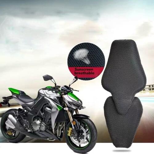Motorcycle sunscreen seat cover Prevent bask in seat scooter waterproof Heat insulation Cushion cover for Kawasaki Z1000