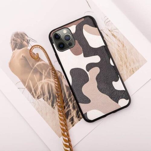 Genuine Leather Phone Case For iPhone 12 Mini 11 Pro Max For Apple X XS Max XR 6 6S 7 8 Plus SE 2020 Luxury Cowhide Back Cover