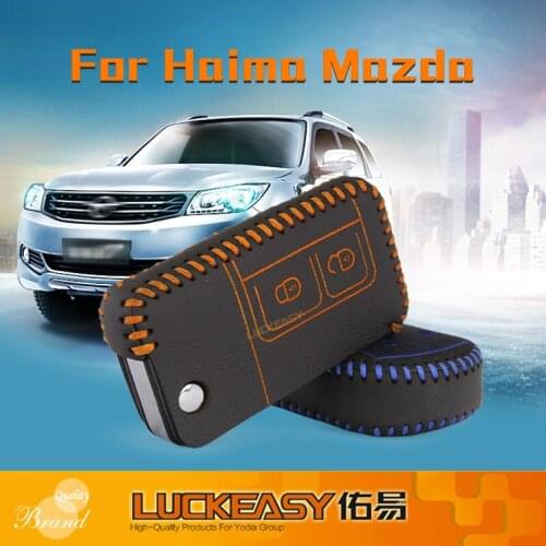 For Haima 7 S7 2010-2014 Preema fstar happin Genuine Leather Car Key bag case wallet holder