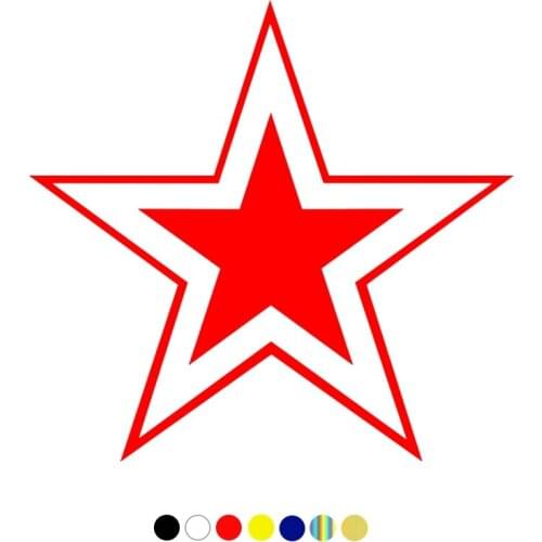 CS-1514#15.7*15cm Air Force Star funny car sticker vinyl decal for auto car stickers styling