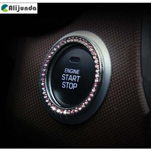 Car ignition switch decoration Ring Sticker for Nissan Teana X-Trail Qashqai Livina Sylphy Tiida Sunny March Murano Geniss,Juke