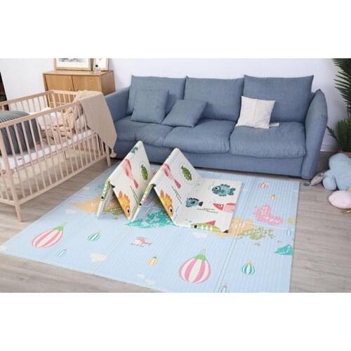 Childrens Carpet Folding Baby Mat Thick Educational Childrens Mat Double-sided Baby Climbing Pad Kids Rug Waterproof Games Mat