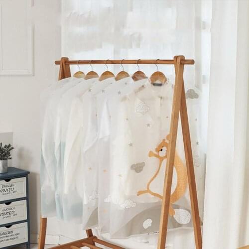 Household Clothing Dust Cover Wardrobe Coat Storage Cover Hanging-type Suit Protect Waterproof Organizer Bag