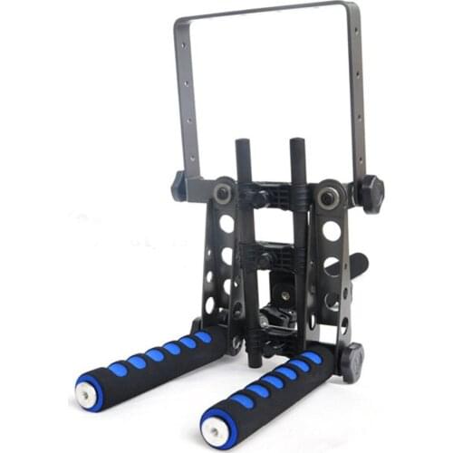 DSLR Spider Rig DR-2 shoulder Mount Support Stabilizer compatible For Canon 5DII & 5DIIIDSLR Cameras & Camcorders