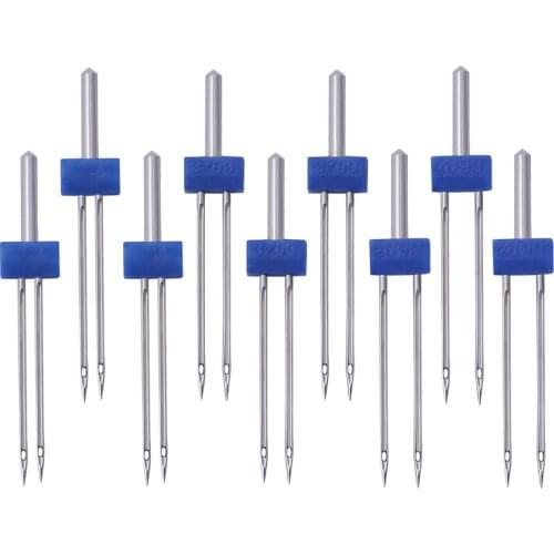 Twin Needles, Double Twin Needles with Plastic Box for Household Sewing Machine