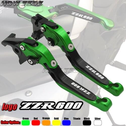 Logo(ZZR600) For Kawasaki For Kawasaki ZZR600 ZZR 600 ZZR-600 1990-2004 CNC Motorcycle Brake Clutch Lever