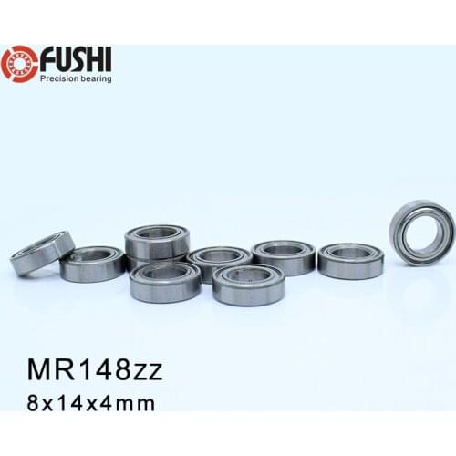 MR148ZZ ABEC-1 (500PCS) 8X14X4mm Miniature Ball Bearings MR148ZZ