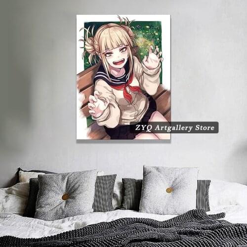 My Hero Himiko Toga 1 Canvas Prints Wall Art Paintings Pictures For Living Room Home Wall Decor Posters My Hero Academia