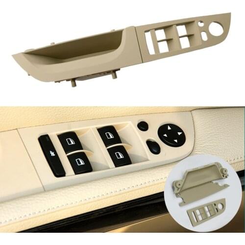 Car Interior Inner Door Handle Panel Trim Cover For BMW E90 E91 3 Series 318 320 325 328 2005-2012 Auto Styling Accessories