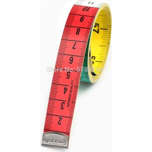 German quality color tape measure 59208 metric system measuring tape measure 1.5 meters of flexible rule clothing custom tailor