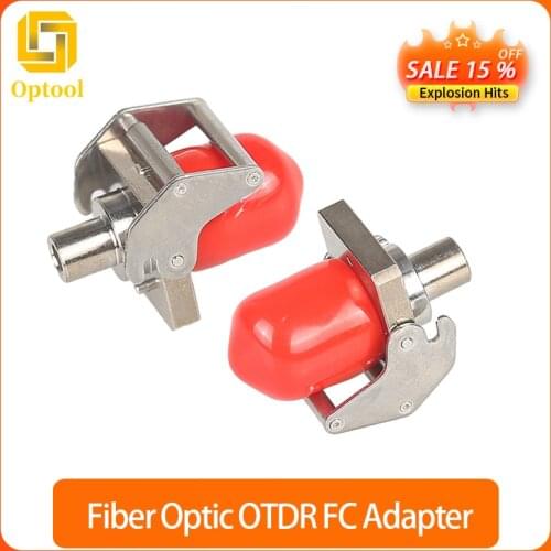 Fiber Optic OTDR FC Adapter for Anritsu MT9083 JDSU MTS-6000 MTS4000 Wavetek Yokogawa AQ7275 AQ7280 AQ1200 OTDR FC Connector
