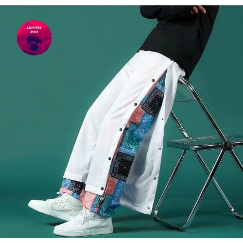 Japanese Streetwear Men Women Cargo Pants Mens Fashion Joggers Harem Baggy Pants High Street Full Length Alternative Clothing