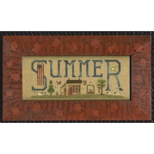 Popular Embroidery Scenes Of Summer Counted Cross Stitch Shops Near Me with 100% Cotton Flosses & Free Shipping for Home Decor