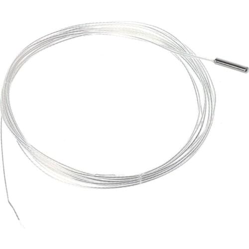 PT1000 3mm*15mm Probe 1/3DIN Temperature Sensor Platinum Resistance RTD 2m 2Wire
