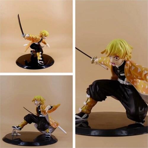 Spot! Figure Anime Demon Slayer Blade My Wife Zenyi Replaceable Face 1/8 Model Boxed Decoration PVC Figures