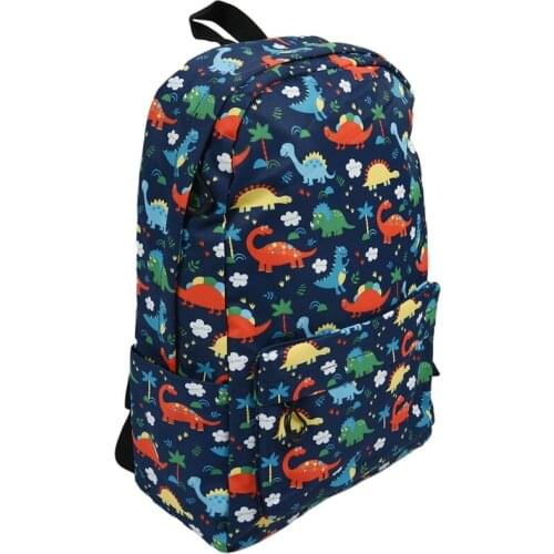 Backpack Cartoon Dinosaur Printed Backpack Student School Bags for Teenage Girls Boys Children Kids Backpack